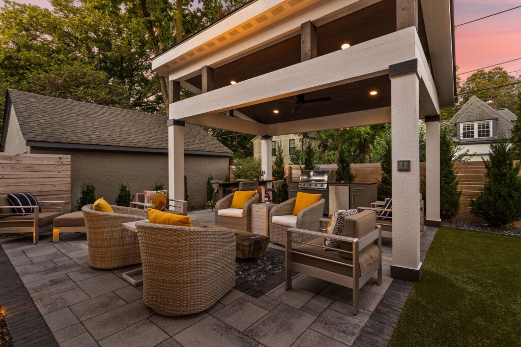Contemporary Apartment Outdoor Renovation Styles