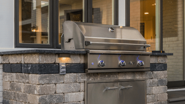 Custom outdoor kitchen design