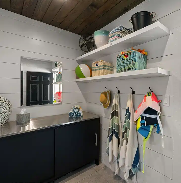 Highland Hideout-6 Paver patio with walkway to hut tub and dining area